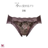 ワコール 小さく見せるブラ ペアショーツ PRA153 M・L ビキニ・ハイレッグ ノーマルタイプ【セール】