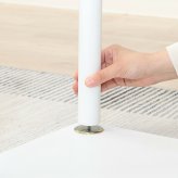 大理石風テーブル ブラン WH 80×40 ホワイト・ブラック 2色展開 ローテーブル センターテーブル リビングテーブル 折りたたみ 省スペース おしゃれ シンプル 新生活 家具 インテリア 不二貿易