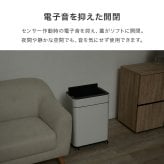 ゴミ箱 ダストボックス センサー 自動 消臭 キッチン 生ごみ対応 オゾン ごみ箱 空き缶入れ オムツペール臭わない 50l 新居祝い 新築祝い 新生活 スリム ふた付き 人感センサー おしゃれ トイレ 洗面所