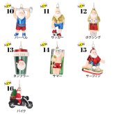 クリスマス 飾り オーナメント キラキラ インテリア オブジェ 置物 サンタ プラサンタ サンタクロース 大きめ スポーツ ツリー 装飾 玄関 ユニーク ギフト プレゼント