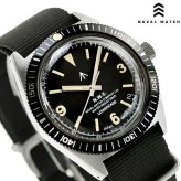 メンズ ギフトセット ナバルウォッチ Naval Watch Produced By LOWERCASE クォーツ 電池式 腕時計 ブランド メンズ NAVAL WATCH FRXB002 アナログ ブラック 黒