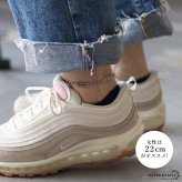 ステンレス チェーンアンクレット フィガロチェーンアンクレット ゴールド シルバー 18KGP シンプルアンクレット 足輪 足首 金属アレルギー対応