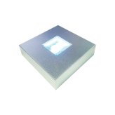 【在庫限り】 ディスプレイ ライト スタンド LED 台座 NKLS-47SL クリスタル ガラス フィギュア