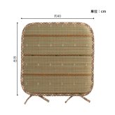 クッション シートクッション い草 チェック柄 調湿 空気清浄 お手入れ簡単 シート 約40×40cm
