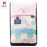 AILITY 東レ抗菌防臭素材 肌掛布団 ピンク ギフト 肌掛け布団 ガーゼ 国産 寝具 コットン 肌掛け【沖縄県・離島 配送不可】