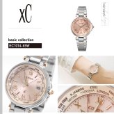 シチズン クロスシー CITIZEN XC エコドライブ 電波時計 レディース 腕時計 Eco-Drive HAPPY FLIGHTシリーズ EC1014-65W