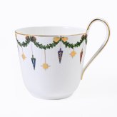 【名入れ無料】ロイヤルコペンハーゲン スターフルーテッド クリスマス ハイハンドル マグカップ マグ コップ 330ml 日本未発売 2503090(1028263) 【スペシャルラッピング660円(別売り)】 北欧食器 洋食器 送別会 誕生日 お中元 還暦祝い 結婚祝い 結婚式 高級 父の日 母の日 バレンタイン 名入れ マグカップ 成人祝い ホワイトデー