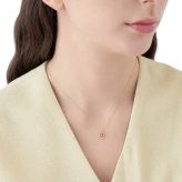 【無料ラッピング】  ヨンドシー 4℃ EAU DOUCE４℃ K18イエローゴールド ネックレス ダイヤモンド ブランド 正規品 新品 ギフト プレゼント 人気 おすすめ 誕生日 記念日 クリスマス 送料無料