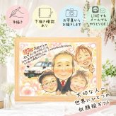 退職 贈り物 似顔絵 プレゼント 手描き 名入れ ギフト 退職 記念 送別会 定年 お祝い 定年退職 お父さん 先輩 上司 お母さん 名入れ 下書き確認 修正無料 親孝行 一生もの 似てる サプライズ 思い出 定年退職 退職ギフト 送別会 米寿祝い カラフル 結婚祝い 感謝の品 お祝いの品 白寿祝い バレンタインデー ハロウィン オーダーメイド キレイ ブライダルギフト
