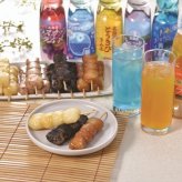 送料無料 北海道産地直送 野島製菓 北海道ラムネ・串団子セット  ※ご注文後約7～10日前後での発送となります。沖縄・離島へは別途配送料が発生いたします お取り寄せグルメ スイーツ