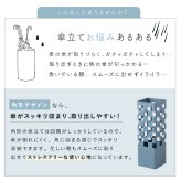 傘立て スリム コンパクト 東谷 LFS-183 アンブレラスタンド 水受けトレー付き スチール アイアン 角型 傘置き 省スペース 玄関収納 おしゃれ シンプル モダン ブルーグレー ブラック 青 グレー 黒 玄関 エントランス 自宅 オフィス ショップ 店舗 会社 法人 傘収納 インテリア 新生活 引っ越し