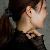 【ジュエリーの町 山梨県甲府製】 K18 フープピアス 18金 片耳 1x8mm 日本製 1個売り プレゼント ギフト メンズ レディース 金属アレルギー対応 品質保証書