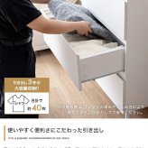 チェスト 3段 キャビネット ショーケース付き 収納棚 タンス アクセサリー収納 Panna パンナ ディスプレイ 収納 引き出し シンプル コンパクト 大容量 省スペース ガラス天板 飾れる 大理石柄 石目柄 幅60 かわいい