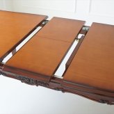 ダイニング家具 アンティーク家具調 ダイニングテーブル 伸長式 リプロダクション オーク ドローリーフテーブル アンティーク家具 折りたたみ 英国スタイル 食卓テーブル