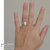 オーダーメイド ハワイアンジュエリー リング 刻印 無料 誕生石入れ可 1号～27号 シルバー925 極太リング 幅広リング 幅10mm ギフト対応可 結婚指輪 指輪 オーダーメード メンズ レディース 誕生日 プレゼント【品番：KJSR-121】