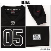 FUBU フブ ゲームシャツ メンズ レディース fam-62713 フットボールシャツ 長袖 Vネック ナンバリング 迷彩 チョコチップ カモフラ ロンT オーバーサイズ ストリート ヒップホップ ダンス カジュアル M L XL XXL 2026FW Karlas