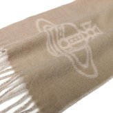ヴィヴィアン ウエストウッド マフラー メンズ レディース ブランド Vivienne Westwood ロゴ W01MK-C405 CAMEL ビビアン