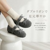レディース リボン バレエシューズ 通販 フラットパンプス パンプス フラットシューズ シューズ 靴 くつ クツ 痛くない カジュアルシューズ ぺたんこ ローヒール フラット 軽量 疲れにくい きれいめ ガーリー 歩きやすい カジュアル 女性 かわいい おしゃれ
