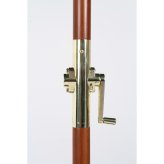 木製パラソル 270cm グリーン 270GR グリーン・アイボリー・ネイビー・エンジ 4色展開 ガーデンテーブル 屋外 庭 ベランダ テラス アウトドア おしゃれ シンプル 新生活 家具 インテリア 不二貿易