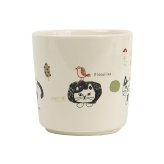 マグカップ ねこ 通販 コップ ネコ カップ コーヒーカップ 陶器マグカップ ぽってりマグカップ 食器 キッチン用品 マイカップ 台所用品 猫グッズ アニマルキャラクター ほっこり おうちカフェ クスグルジャパン ねこ雑貨