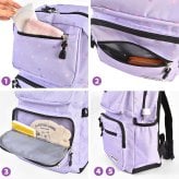 リュック キッズ OUTDOOR PRODUCTS アウトドアプロダクツ 男の子 女の子 ブランド 大容量 ジュニア 小学生 高学年 子ども 20L 22L 大きめ 軽量 A4 リュックサック デイパック バックパック 22469118 塾 通学 旅行 1泊2日 ブラック ブルー パープル ラベンダー 水色 ベージュ