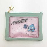 サンリオキャラクターズ ウィンドウポーチ はんぎょどん ポーチ 小物入れ クリア 透明 中身が見える おしゃれ かわいい キャラクター グッズ 雑貨 収納 コスメ 化粧品 ペンケース サンリオ正規ライセンス品