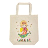 水森亜土 トートバッグ バイオリン ナチュラル 送料込み
