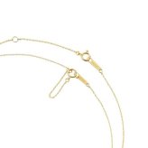 【無料ラッピング】  ヨンドシー 4℃ EAU DOUCE４℃ K18イエローゴールド ネックレス ダイヤモンド ブランド 正規品 新品 ギフト プレゼント 人気 おすすめ 誕生日 記念日 クリスマス 送料無料