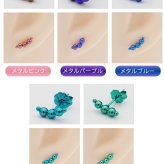 セカンドピアス チタン つけっぱなし 純チタン 3連 丸玉 スリーボール 金属アレルギー 日本製 ポスト 軸太0.75mm 長さ10mm 全8色 全品1個ずつバラ売り 医療用 おすすめ かわいい シンプル 小さめ ミニ 極小 人気 プレゼント