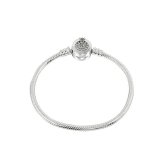 パンドラ PANDORA Moments Sparkling Crown O Snake Chain Braceletアクセサリーブレスレット 599046c01-16 レディースシルバー