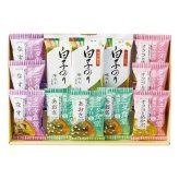 タニタ食堂 監修 減塩みそ汁 白子のり 詰合せ ギフトセット 計12点入 フリーズドライ 即席みそ汁 海苔セット【北海道・沖縄県・離島 配送不可】