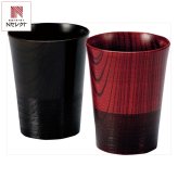 伝 TSUTAE トールカップ ペア 山中漆器 カップ 天然木製 漆器 国産 漆塗【北海道・沖縄県・離島 配送不可】