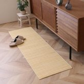 籐 マット キッチン 玄関 自然素材 ひんやり インドネシア産 むしろ 約45×180cm