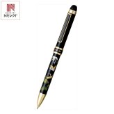 プラチナ ダブルアクション近代蒔絵 多機能ペン フジニツル ボールペン シャープペン 文具 筆記具【北海道・沖縄県・離島 配送不可】
