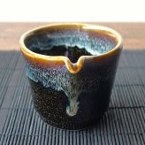 星空 窯変 酒器セット 美濃焼 おしゃれ 大人かっこいい 冷酒器 徳利 おちょこ セット 盃 とっくり 流し釉 和モダン 片口 日本酒 日本製 ぐい呑み お猪口 陶器 ドレッシングボウル 小鉢 お酒 おすすめ 人気