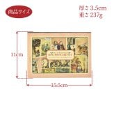プレゼント 不思議の国のアリス ミニポストカードセット カード60枚セット 封筒 かわいい クリスマス 誕生日のギフトに【公式】【LALUICE ギャラリーアリスティールーム】