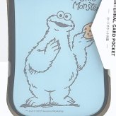セサミストリート クッキーモンスター ハイブリッドガラスケース iPhoneケース スマホ用品