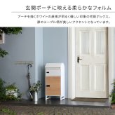 ラック ● 宅配ボックス スリムロータイプ 2ボックス ポスト付き 一戸建て用 自宅用 ダイヤル ロック 錠 おしゃれ 一体型 置き型 ポスト 大容量 スタンドポスト 宅配ポスト 郵便ポスト モダン 北欧 ブ 木目 新生活