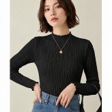 mitis Tシャツ ミティス 通販 ボトルネックロンT カットソー プルオーバー レディース 長袖 夏 春夏 春秋 ハイネック シンプル カジュアル メロートップス おしゃれ 女性 大人 オシャレ かわいい トップス レディースファッション