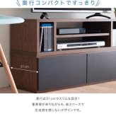 テレビ台 テレビボード 1台で8通りの組み合わせ 本体と引出しを積み重ねて、時には並べて、時には別々に。用途に合わせて変身する伸縮自在のTVボード