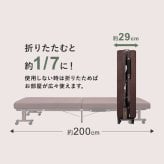 電動ベッド 介護 折り畳み マットレス付 リクライニングベッド 介護ベッド 折りたたみ 電動リクライニングベッド アイリスオーヤマ OTB-FD-R *