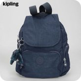 キプリング リュック レディース ブランド Kipling シティジップ ミニ バックパック リュックサック スクールバッグ  KI6046-96V Blue Bleu 2