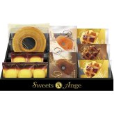 お歳暮・冬ギフト スイーツアンジュ ベルギーワッフルと焼菓子セット No25 (SGF-BE) ※送料無料(北海道・沖縄・離島への配送不可)