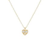 【無料ラッピング】  ヨンドシー 4℃ EAU DOUCE４℃ K10イエローゴールド ネックレス ホワイトトパーズ ブランド 正規品 新品 ギフト プレゼント 人気 おすすめ 誕生日 記念日 クリスマス 送料無料