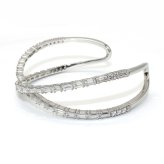 スワロフスキー swarovski ブレスレット Hyperbola バングル 5677626 ハイパーボラ アクセサリー レディース シルバー 海外正規品