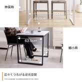 ダイニング家具 伸縮式ダイニングテーブル 幅70 110cm おしゃれ 折りたたみ rilmy 韓国 インテリア 机 デスク バタフライテーブル PCデスク テレワーク 新生活 省スペース