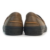 コンバース CONVERSE スニーカー メンズ レディース ローカット レザー オールスター コインローファー ワックスドレザー ダークブラウン 31319360