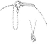 【無料ラッピング】  ヨンドシー 4℃ EAU DOUCE4℃ K10 ホワイトゴールド ネックレス ダイヤモンド レディース ブランド 正規品 新品 ギフト プレゼント 人気 おすすめ 誕生日 記念日 クリスマス 送料無料