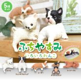 【5種類セット】 エール ガチャ ふちやすみ ～いろいろわんこ～ コンプリート 中身 ガチャガチャ