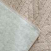 ラグ カーペット マット 洗える 日本製 防ダニ 抗菌 抗ウイルス 消臭 花粉対策 絨毯 北欧 おしゃれ オールシーズン 軽量 コンパクト収納 遊び毛が出にくい ナチュラル アイボリー リビング ダイニング 床暖房 ホット 対応